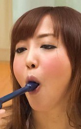 Asian Mom Anal - Mami Asakura Asian feels orgasm coming while fucking with dildo