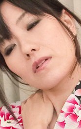 Asian Shaved Mom - Manami Komukai Asian sucks dicks so well and has chest touched